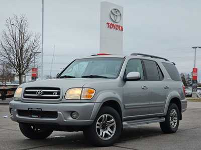 2003 Toyota Sequoia AS IS|Limited|V8|4WD|Leather|Roof|Alloys|HU