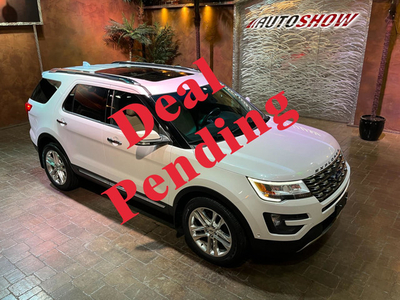 2016 Ford Explorer Limited - WHITE MOCHA LEATHER !! Htd/Cold sea