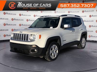 2016 Jeep Renegade Limited / Leather / Back up cam
