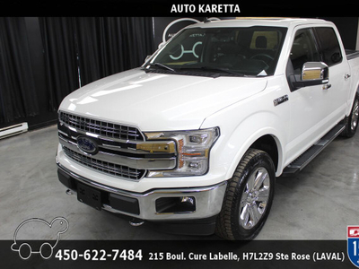 2020 Ford F-150 LARIAT SUPERCREW/PANO/NAVI/CUIR/LED/5.5