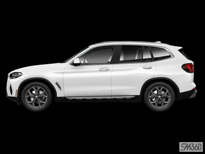 2024 BMW X3 XDrive30i M Sport, Remote Start, Nav, Head-Up Disp