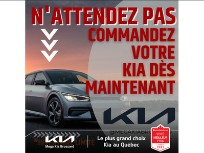 2024 Kia EV6 Land GT-Line Pkg 2 ** SUR COMMANDE SEULEMENT **