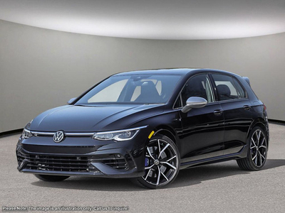 2024 Volkswagen Golf R DEEP BLACK PEARL | CARBON PKG | 6-SPD M/T