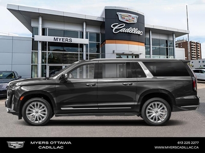 New 2024 Cadillac Escalade ESV Premium Luxury Platinum for Sale in Ottawa, Ontario
