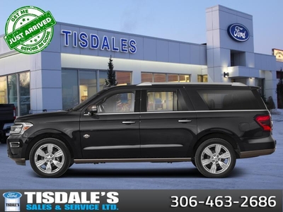 New 2024 Ford Expedition King Ranch Max - Leather Seats for Sale in Kindersley, Saskatchewan