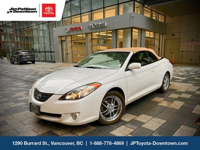 Used 2006 Toyota Camry Solara SLE V6 Convertible/Very Low Kilometers/1 Owner for Sale in Vancouver, British Columbia