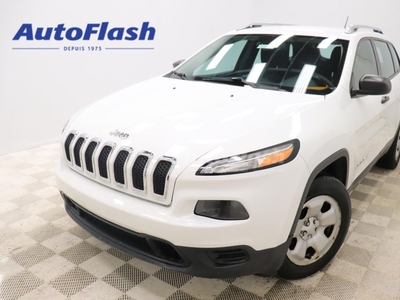 Used 2015 Jeep Cherokee SPORT, AWD, CAMERA DE RECUL, VOLANT CHAUFFANT for Sale in Saint-Hubert, Quebec