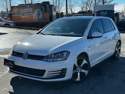Used 2015 Volkswagen Golf GTI Autobahn - Leather, Backup Camera, Sunroof for Sale in Coquitlam, British Columbia