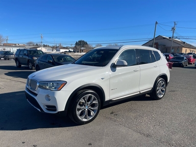 Used 2016 BMW X3 xDrive28i for Sale in Caraquet, New Brunswick