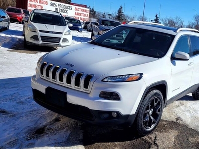 Used 2016 Jeep Cherokee NORTH-4WD-BACK UP CAM-PANO ROOF-HEATED SEATS for Sale in Calgary, Alberta