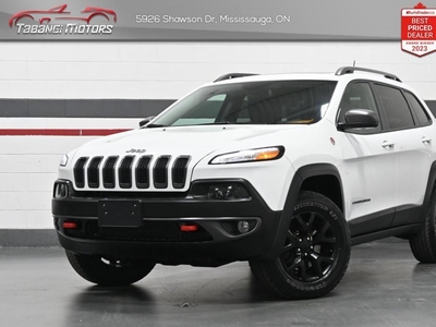 Used 2016 Jeep Cherokee Trailhawk Panoramic Roof Leather Remote Start for Sale in Mississauga, Ontario