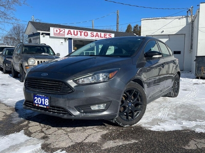 Used 2018 Ford Focus SEL/BT/NAVY/SUNROOF/CROME RIMS/CERTIFIED. for Sale in Scarborough, Ontario