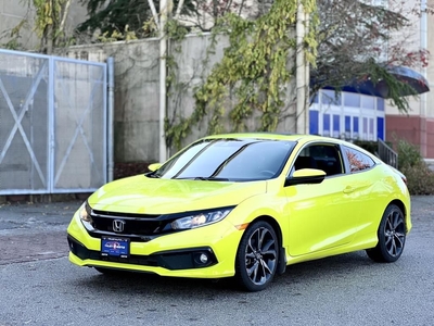Used 2019 Honda Civic Coupe Sport CVT for Sale in Richmond, British Columbia