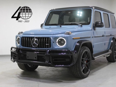 Used 2021 Mercedes-Benz AMG G 63 China Blue Seat Comfort Plus for Sale in Etobicoke, Ontario