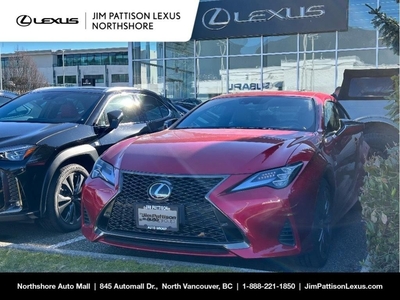 Used 2022 Lexus RC 350 AWD / F-Sport 3 / One Owner / Local Car / No A for Sale in North Vancouver, British Columbia