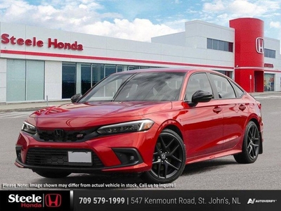 New 2024 Honda Civic SI Sedan BASE for Sale in St. John's, Newfoundland and Labrador