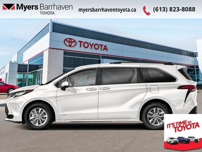 New 2024 Toyota Sienna LE 8-Passenger AWD - Hybrid - $344 B/W for Sale in Ottawa, Ontario