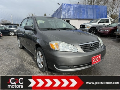 Used 2007 Toyota Corolla for Sale in Cobourg, Ontario