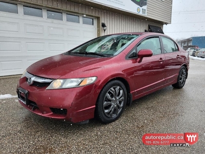 Used 2009 Honda Civic EX-L Certified Loaded Leather Sunroof Heated Seats for Sale in Orillia, Ontario