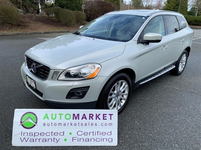 Used 2010 Volvo XC60 T6 AWD FINANCING, WARRANTY, INSPECTED WITH BCAA MEMBERSHIP! for Sale in Surrey, British Columbia