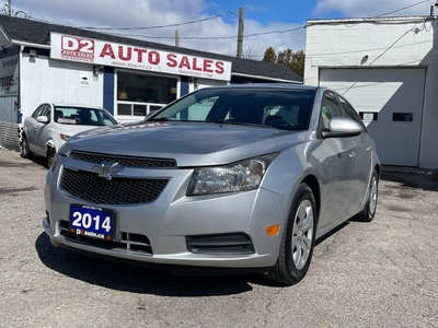 Used 2014 Chevrolet Cruze BT/BACKUP CAMERA/GAS SAVER/NO ACCIDENT/CERTIFIED. for Sale in Scarborough, Ontario