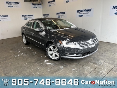 Used 2014 Volkswagen Passat CC SPORTLINE LEATHER ROOF TOUCHSCREEN ONLY 60K for Sale in Brantford, Ontario
