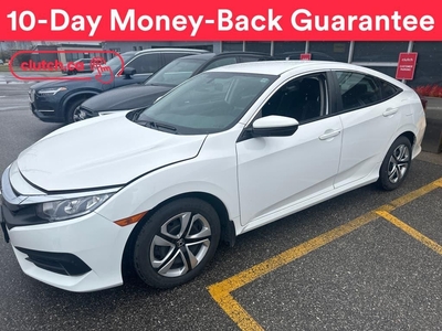 Used 2016 Honda Civic Sedan LX w/ Apple CarPlay & Android Auto, A/C, Rearview Cam for Sale in Toronto, Ontario
