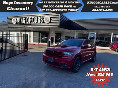 Used 2017 Dodge Durango R/T for Sale in Langley, British Columbia