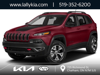 Used 2017 Jeep Cherokee Trailhawk for Sale in Chatham, Ontario