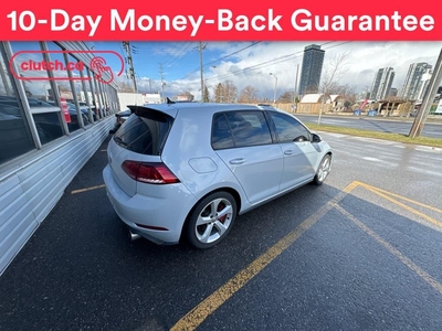 Used 2018 Volkswagen Golf GTI 5-Door w/ Apple CarPlay & Android Auto, Backup Cam for Sale in Toronto, Ontario