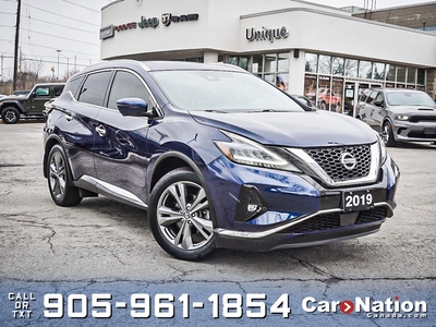 Used 2019 Nissan Murano Platinum AWD LOW KM'S PANO ROOF LEATHER for Sale in Burlington, Ontario