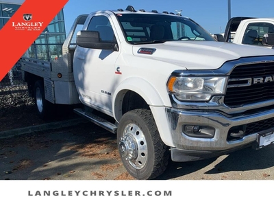 Used 2021 RAM 5500 Chassis Tradesman/SLT Flat Deck Heated Seats Single Owner for Sale in Surrey, British Columbia