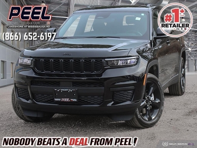 Used 2023 Jeep Grand Cherokee L L Altitude 6 Seats Sunroof SafetyTec 4X4 for Sale in Mississauga, Ontario