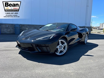 New 2024 Chevrolet Corvette Stingray 6.2L V8 WITH REMOTE START/ENTRY, GT BUCKET SEATS, HD REAR VISION CAMERA, BOSE AUDIO, APPLE CARPLAY AND ANDROID AUTO for Sale in Carleton Place, Ontario