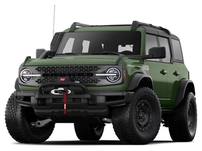New 2024 Ford Bronco Everglades Factory Order - Arriving Soon - 922A 2.3L Connected Nav Tow Package for Sale in Winnipeg, Manitoba
