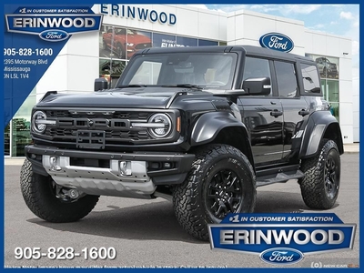New 2024 Ford Bronco Raptor for Sale in Mississauga, Ontario