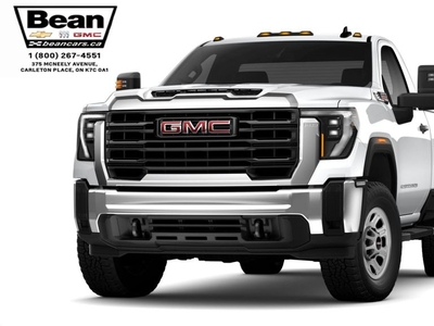 New 2024 GMC Sierra 2500 HD Pro 6.6L V8 DURAMAX WITH REMOTE ENTRY, HITCH GUIDANCE, HD REAR VISION CAMERA, APPLE CARPLAY AND ANDROID AUTO for Sale in Carleton Place, Ontario