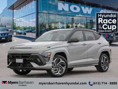 New 2024 Hyundai KONA N Line AWD w/Two-Tone Roof for Sale in Nepean, Ontario