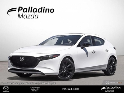 New 2024 Mazda MAZDA3 GT w/Turbo i-ACTIV AWD - Navigation for Sale in Sudbury, Ontario