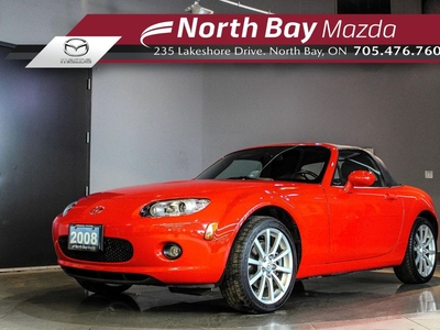 Used 2008 Mazda Miata MX-5 GS LIKE NEW!! LOW KM!! - RWD – CD PLAYER – AC - MANUAL for Sale in North Bay, Ontario