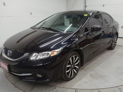 Used 2014 Honda Civic TOURING SUNROOF HEATED LEATHER NAV REAR CAM for Sale in Ottawa, Ontario