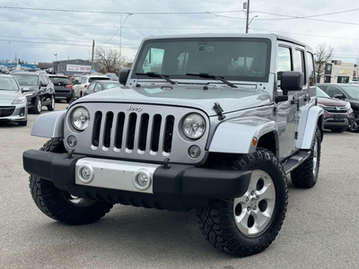 Used 2014 Jeep Wrangler SAHARA 4WD for Sale in Bolton, Ontario