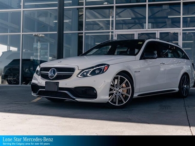 Used 2014 Mercedes-Benz E63 AMG S-Model 4MATIC Wagon for Sale in Calgary, Alberta