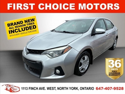 Used 2014 Toyota Corolla S for Sale in North York, Ontario