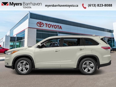 Used 2014 Toyota Highlander XLE - Sunroof - Navigation for Sale in Ottawa, Ontario