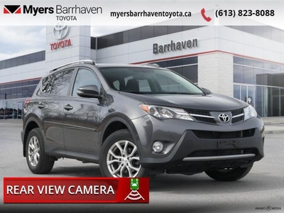 Used 2014 Toyota RAV4 LIMITED - Navigation - Sunroof - $211 B/W for Sale in Ottawa, Ontario