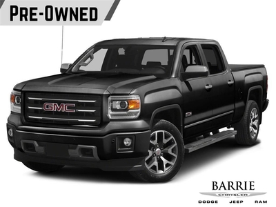 Used 2015 GMC Sierra 1500 SLT V8 ENGINE I CHROME ACCENTS I 4X4 DRIVETRAIN I TOUCHSCREEN DISPLAY WITH SMARTPHONE INTEGRATION for Sale in Barrie, Ontario