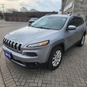 Used 2015 Jeep Cherokee Limited for Sale in Sarnia, Ontario