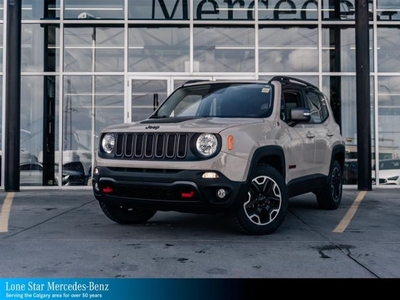 Used 2015 Jeep Renegade 4x4 Trailhawk for Sale in Calgary, Alberta