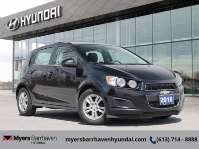 Used 2016 Chevrolet Sonic LT - Heated Seats - Bluetooth - $84 B/W for Sale in Nepean, Ontario